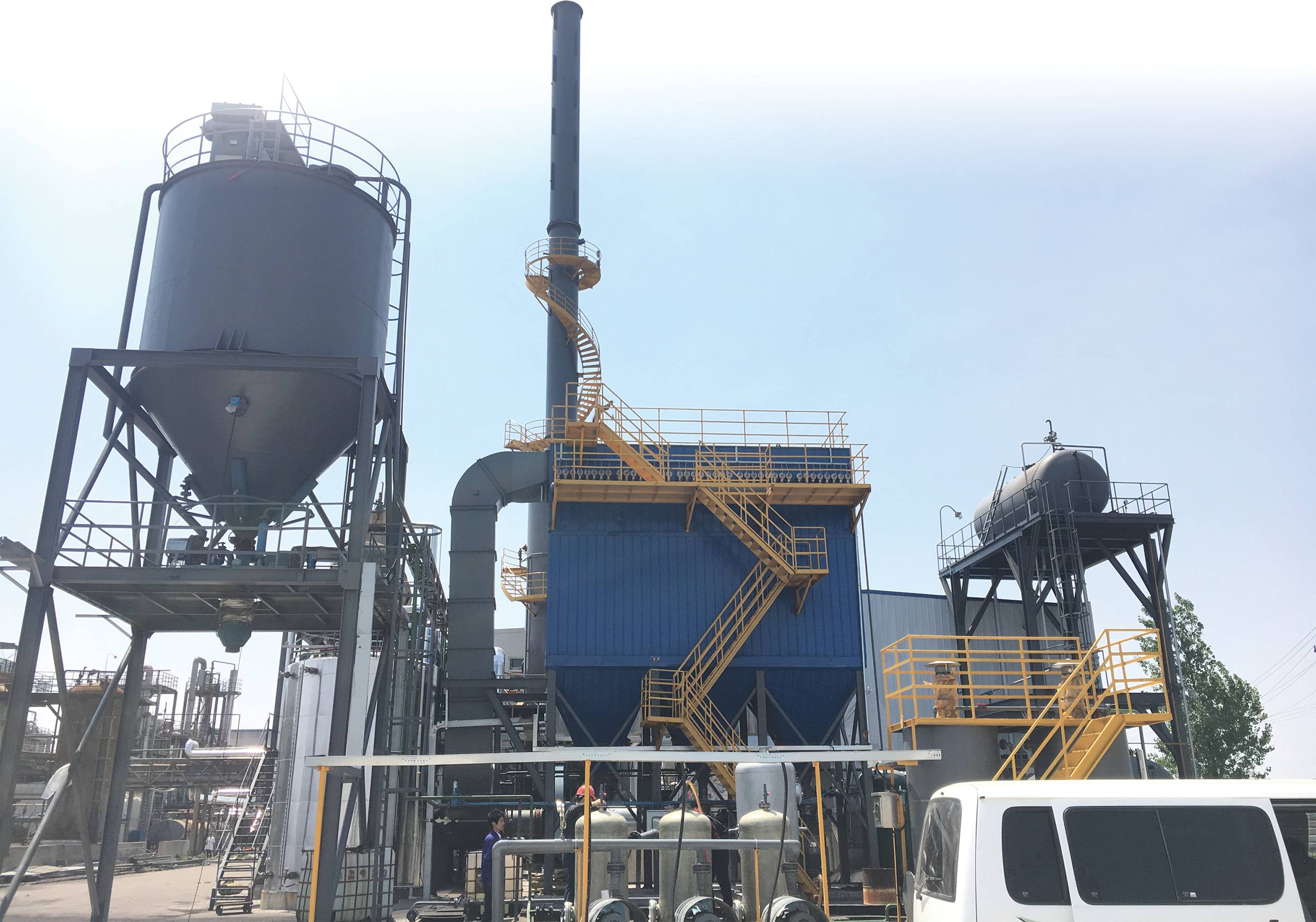 江蘇-燃煤有機熱載體鍋爐除塵脫硫脫硝項目